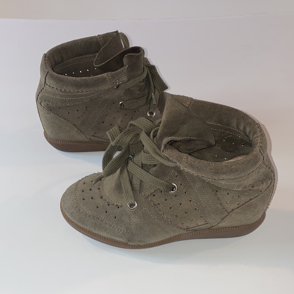 Isabel Marant Lace Up Suede Boots - Picture 2 of 7